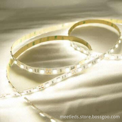 SMD5050 Tri Chip Silicone Tube IP67 Waterproof Flexible LED Strip with 60pcs LEDs Per Meter, 12V DC